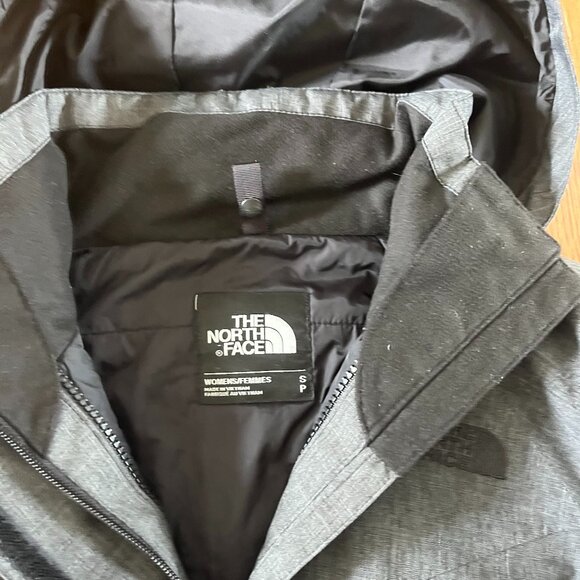 NORTHFACE Woman;s Shell Parka Grey Size S - Picture 5 of 6